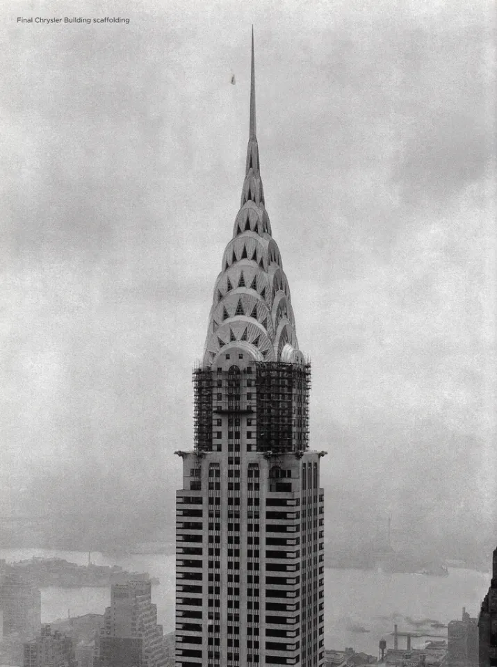Foto del Edificio Chrysler tomada en 1930