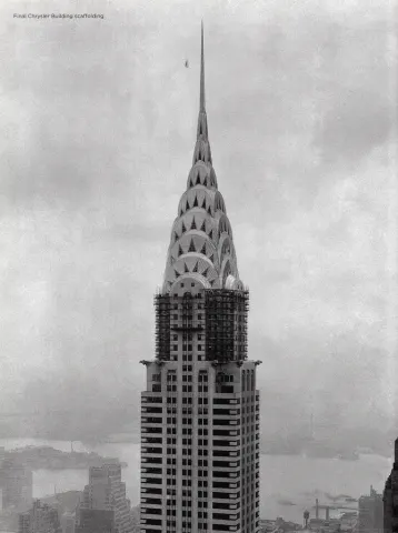 Foto del Edificio Chrysler tomada en 1930