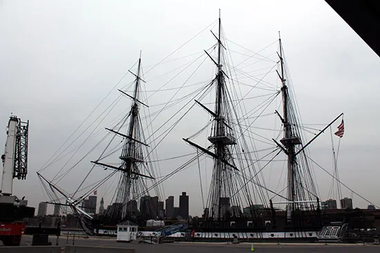 Fragata USS Constitution de Boston