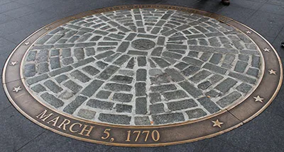 Lugar de la masacre de Boston