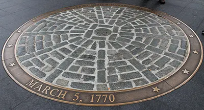 Lugar de la masacre de Boston