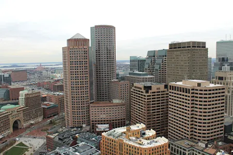 Panoramica desde Custom House Tower