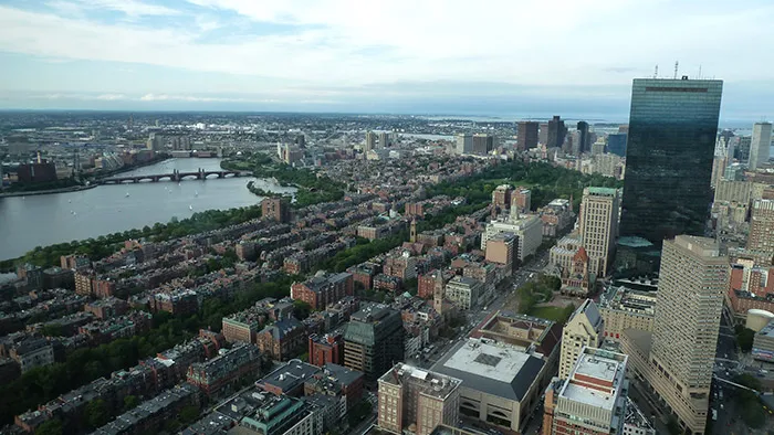 Panorámica desde el Prudential Tower