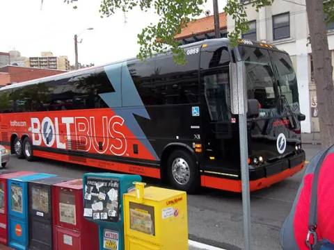 BoltBus Nueva York a Washington DC