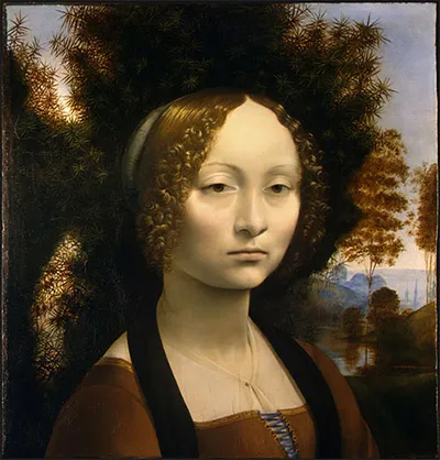 Retrato de Ginebra de Benci de Leonardo da Vinci (única obra de este en EEUU) Retrato de Ginebra de Benci de Leonardo da Vinci (única obra de este en EEUU)