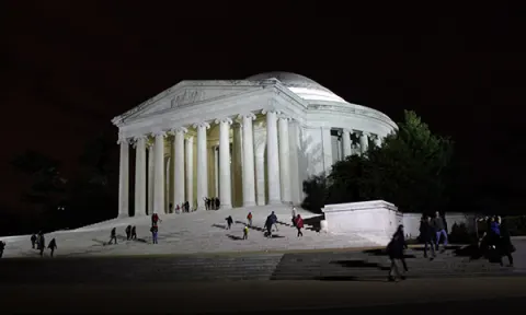 Monumento a Thomas Jefferson en Washington DC (Thomas Jefferson Memorial)