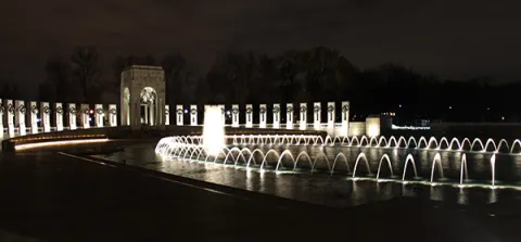 Monumento conmemorativo Segunda Guerra Mundial en Washington DC