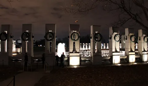 Monumento conmemorativo Segunda Guerra Mundial en Washington DC