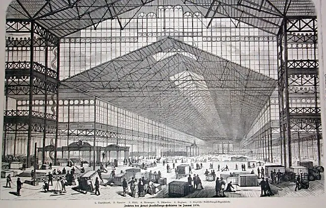 En 1876 Philadelphhia fue la sede de la La Centennial International Exhibition