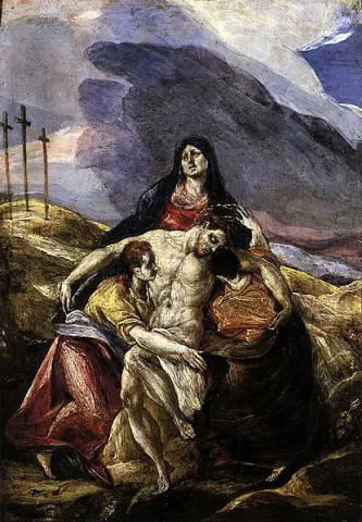 Piedad de El Greco