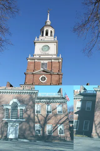 Parte posterior Independence Hall
