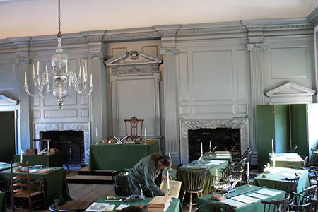 Cámara del Poder legislativo del Independence Hall o también conocido como Casa del Estado de Pensilvania (Pennsylvania State House) Cámara del Poder legislativo del Independence Hall o también conocido como Casa del Estado de Pensilvania (Pennsylvania State House)