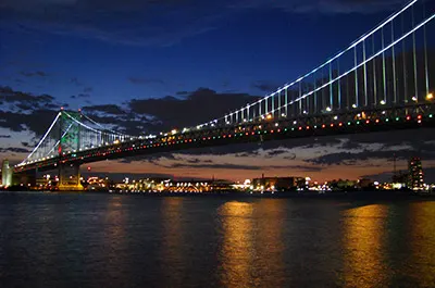 Puente de Benjamin Franklin en Philadelphia