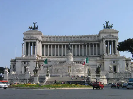 Gran monumento a Victtorio Emanuele II - Monumento al soldado desconocido.