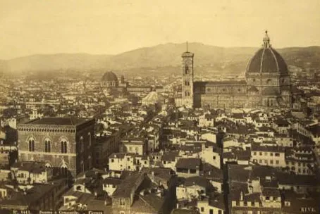 Foto de época de Florencia