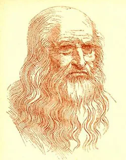 Retrato de Leonardo da Vinci
