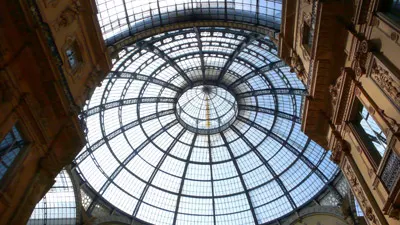 Foto de la Cúpula de la Galleria Vittorio Emanuele II