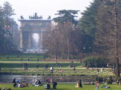 Parque Sempione de Milán