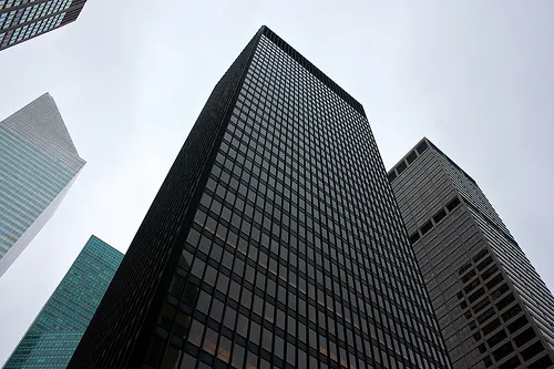 Foto del edificio Seagram de Nueva York Foto del edificio Seagram de Nueva York