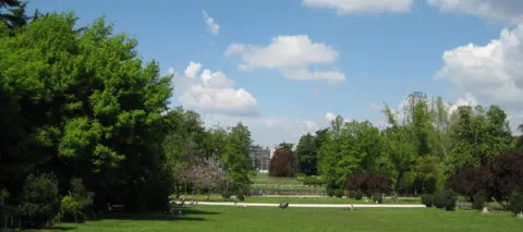 Panorámica del Parque Sempione de Milán