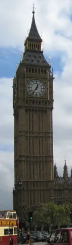 Foto del Big Ben (Reloj del paralacio de Westminster)