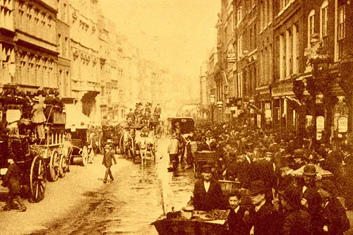 Foto del Londres Victoriano