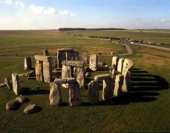 Ruinas celtas de stonehenge (Inglaterra)