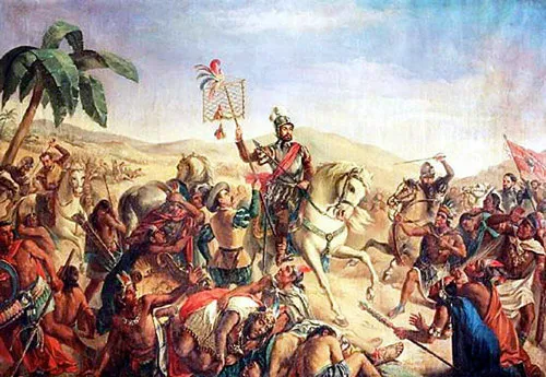 Hernán Cortes, conquistador Español de México