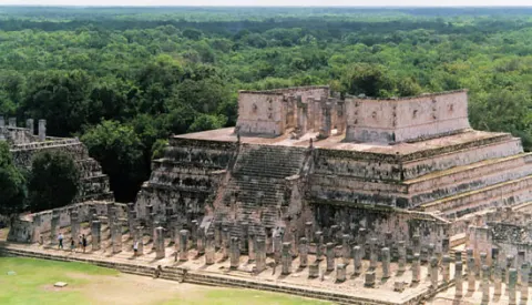 Templo de los guerreros chichen itza