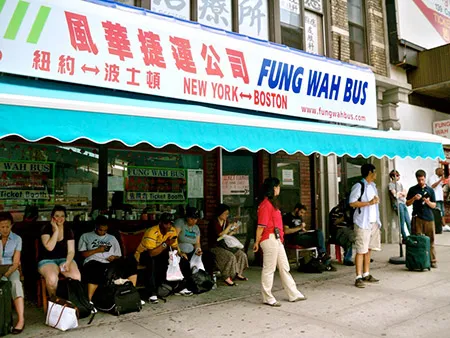 bus Fung-wah Nueva York - Boston Bus Fung-wah Nueva York - Boston