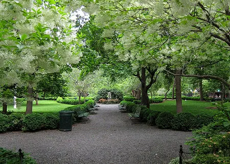 Foto del Gramercy Park de Nueva York
