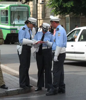 Policia tunez