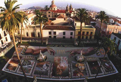 Alfombra de Flores de la Orotava - Fiesta del Corpus