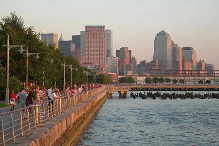 Foto del Hundson River Park de Nueva York