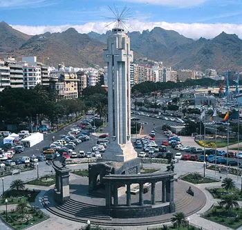 Foto de la Plaza de España de Santa Cruz de Tenerife
