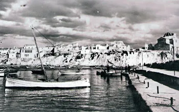 Foto histórica - Pasado pesquero de Benidorm