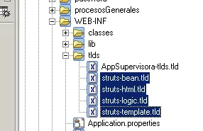 Estructura de directorios de WebSphere