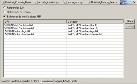 Archivo de configuración Web.xml