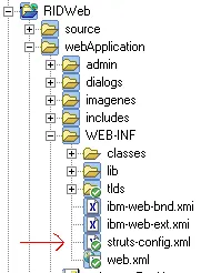 Aplicación\webApplication\WEB-INF\struts-config.xml